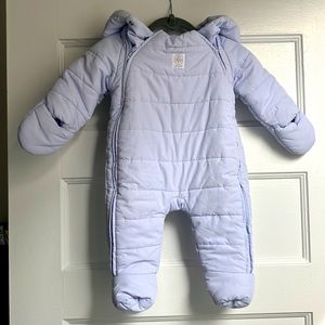 *LIKE NEW* Baby snowsuit - blue - Jacadi 1M